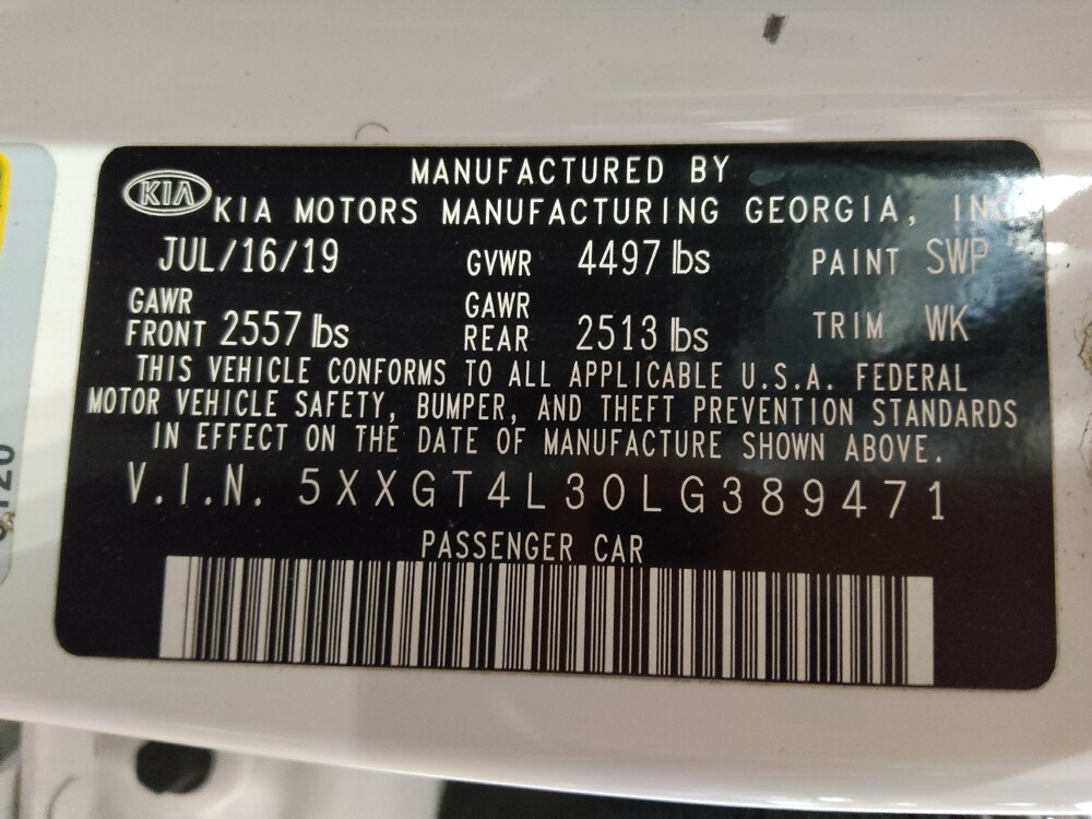 2020 Kia Optima in Plano, TX 75074 - 18131841 33