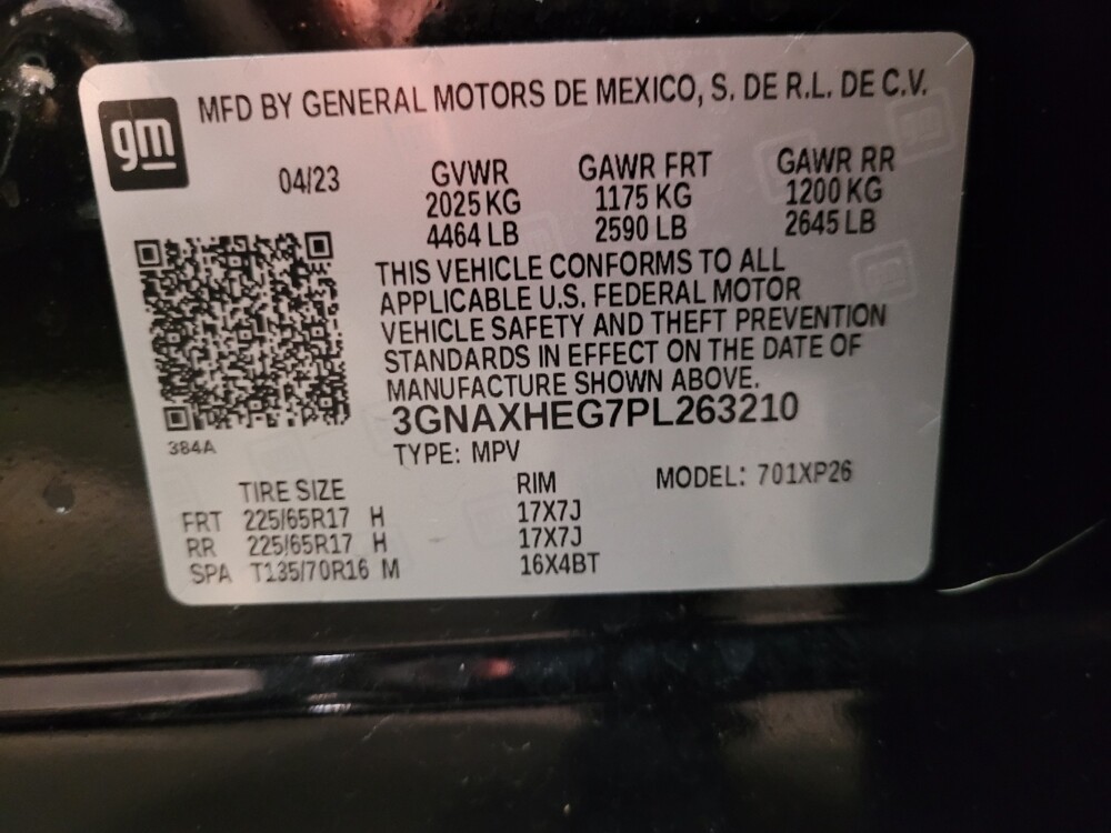 2023 Chevrolet Equinox in Pittsburgh, PA 15236 - 18131844 33