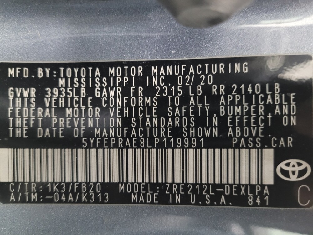 2020 Toyota Corolla in Las Vegas, NV 89102 - 18131855 33