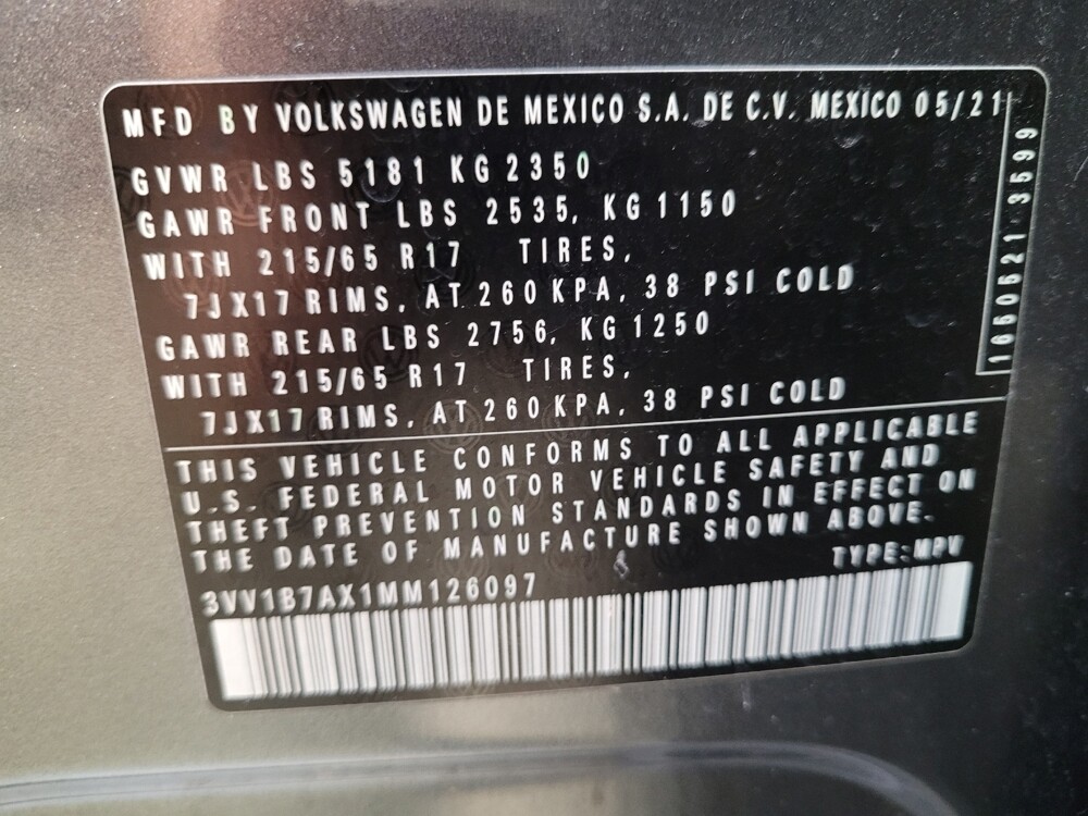 2021 Volkswagen Tiguan in Torrance, CA 90504 - 18131948 33