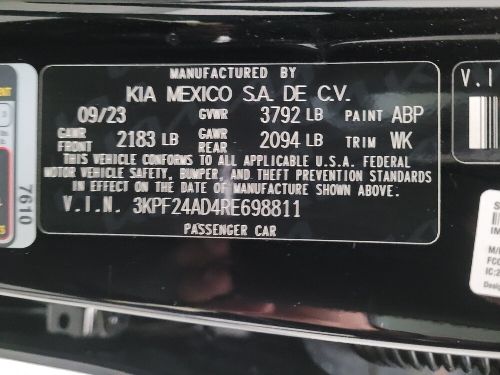 2024 Kia Forte in Montclair, CA 91763 - 18131956 33