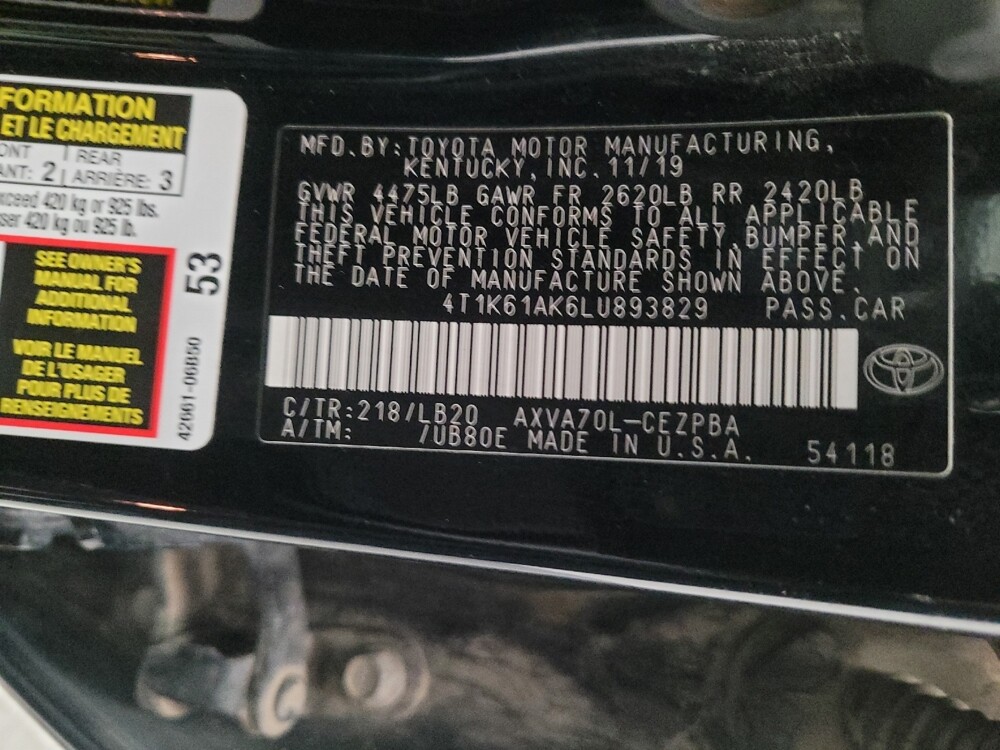 2020 Toyota Camry in Downey, CA 90241 - 18131960 33