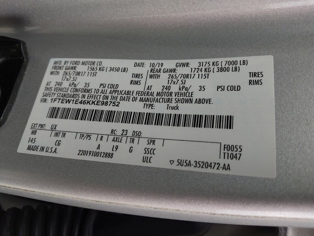 2019 Ford F150 in Jackson, MS 39211 - 18131977 33