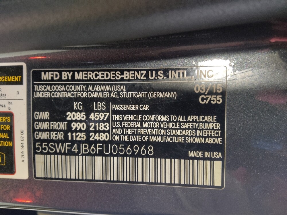 2015 Mercedes-Benz C 300 in Birmingham, AL 35215 - 18131987 33