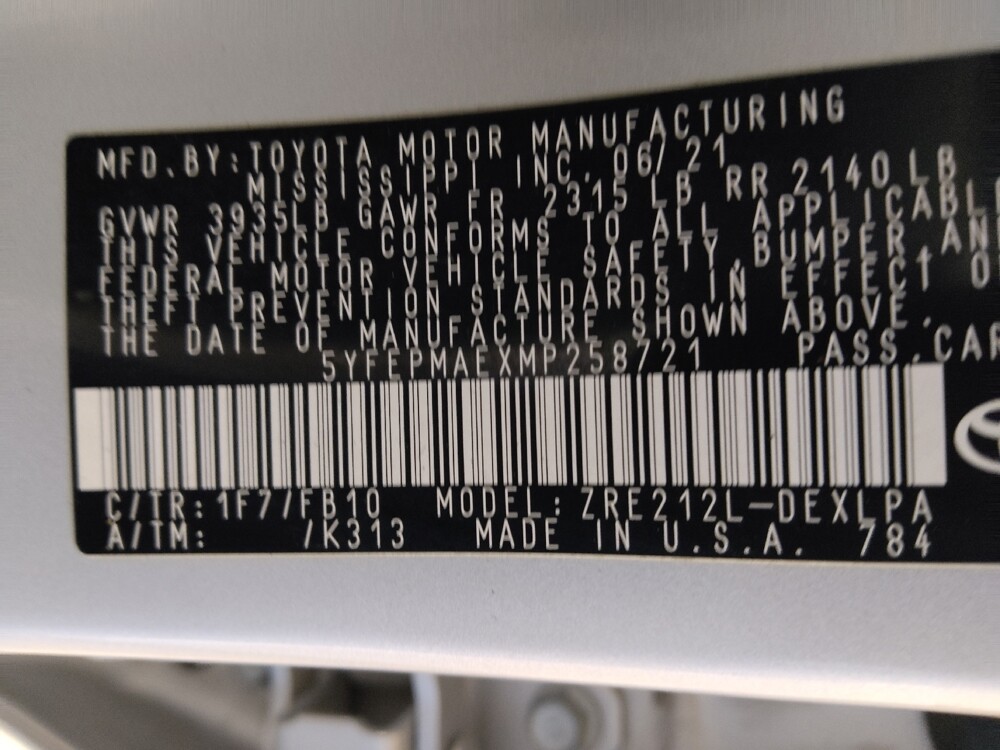 2021 Toyota Corolla in Chattanooga, TN 37421 - 18131990 33