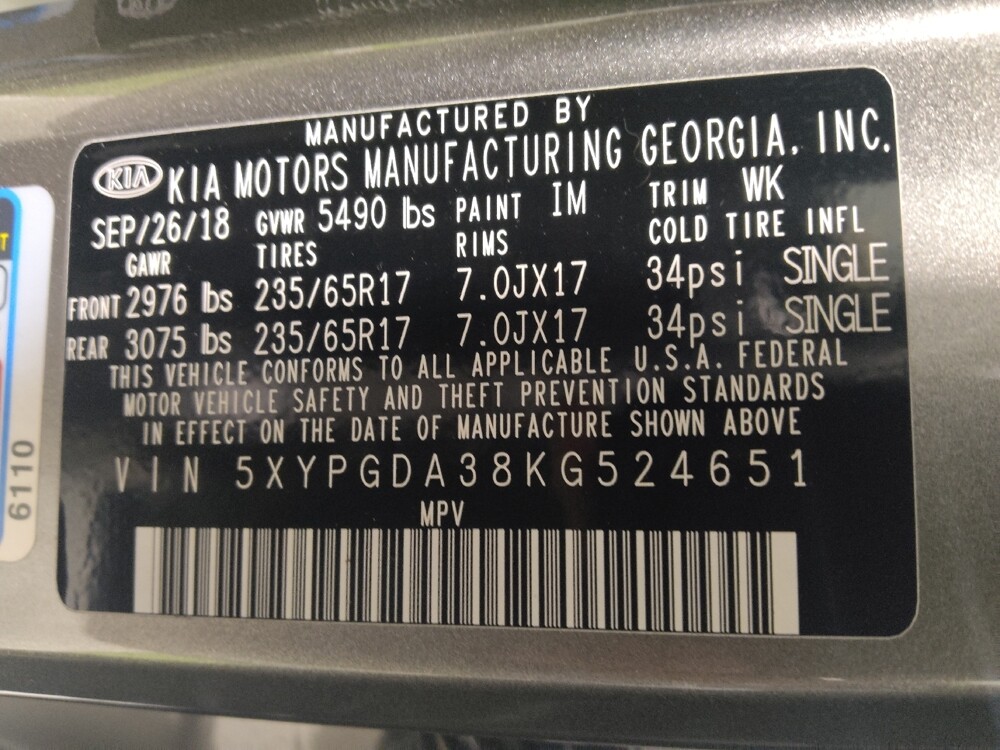 2019 Kia Sorento in Chattanooga, TN 37421 - 18132005 33