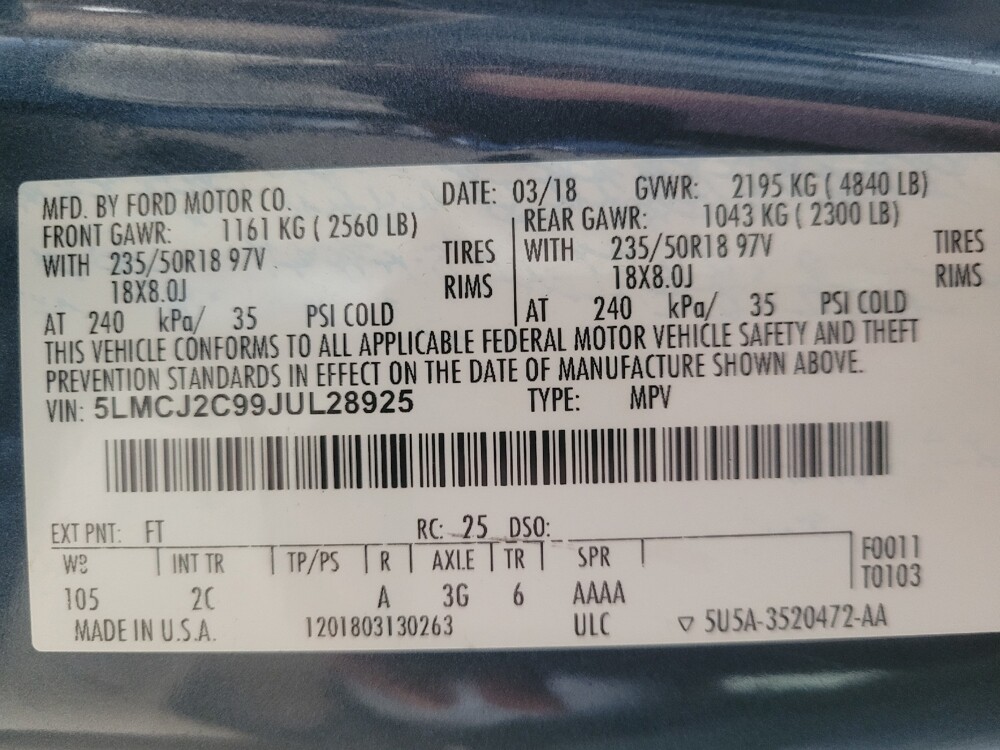 2018 Lincoln MKC in Athens, GA 30606 - 18132011 33