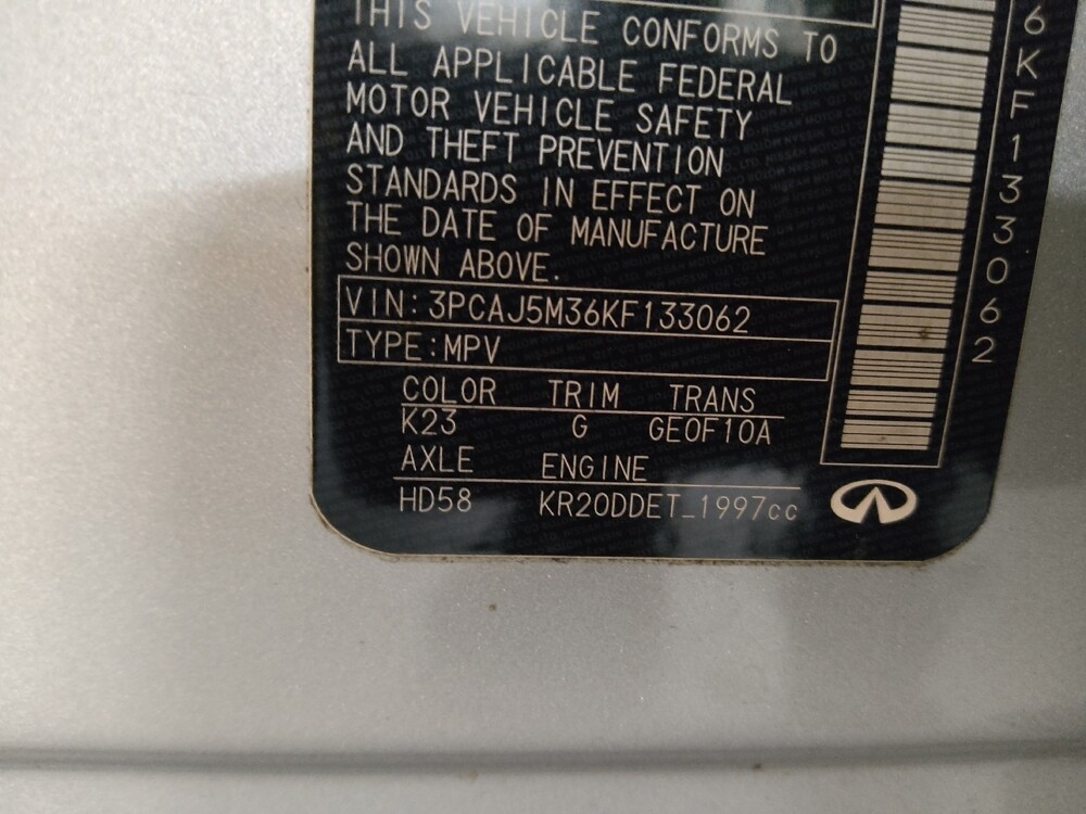 2019 INFINITI QX50 in Union City, GA 30291 - 18132014 33