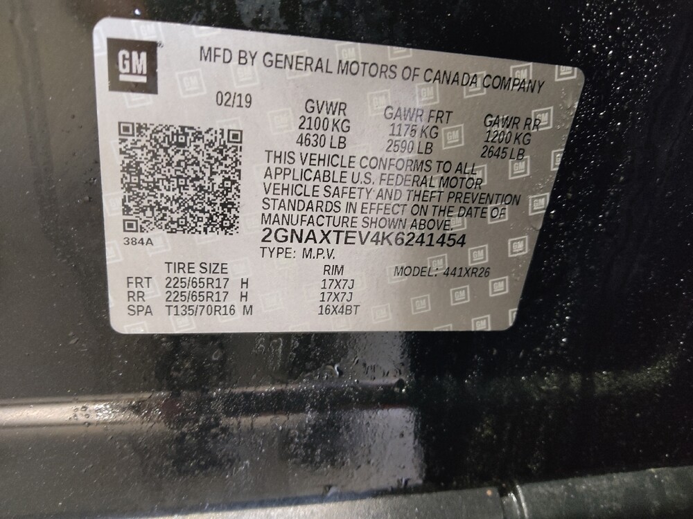 2019 Chevrolet Equinox in Conyers, GA 30094 - 18132027 33