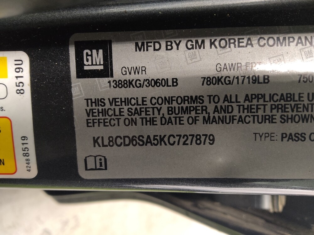 2019 Chevrolet Spark in Stone Mountain, GA 30083 - 18132028 33