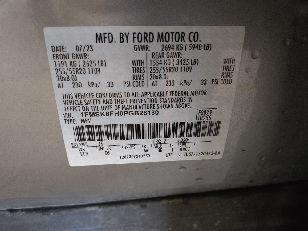 2023 Ford Explorer in Marietta, GA 30062 - 18132034 33