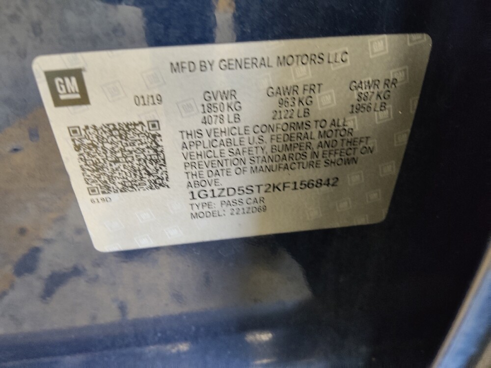 2019 Chevrolet Malibu in Union City, GA 30291 - 18132035 33