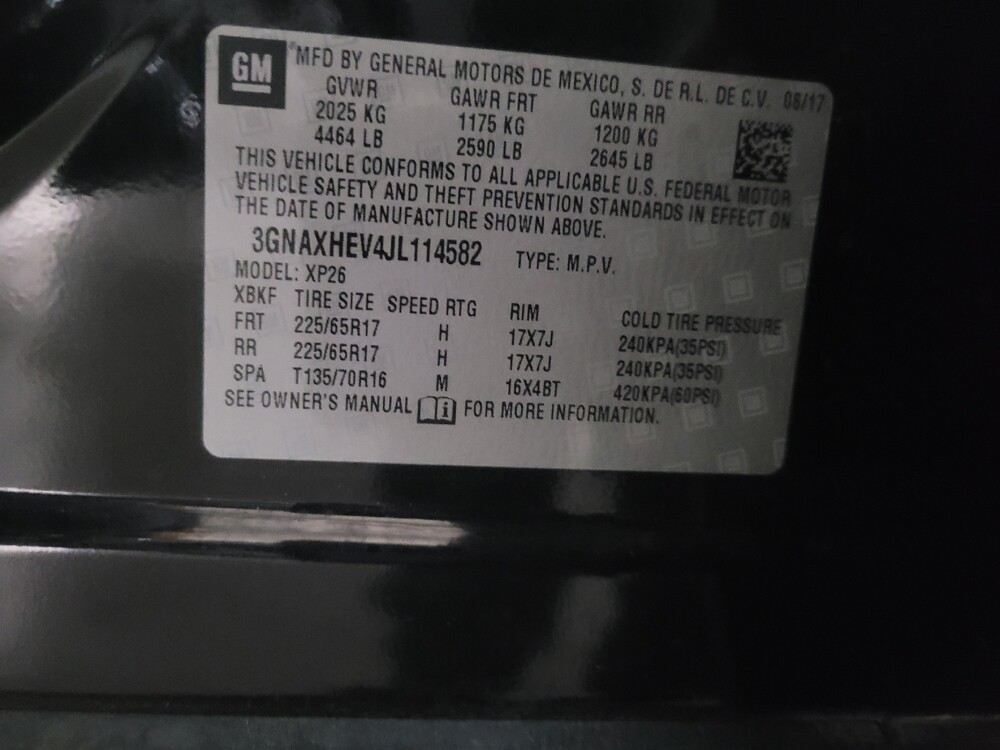 2018 Chevrolet Equinox in Union City, GA 30291 - 18132047 33