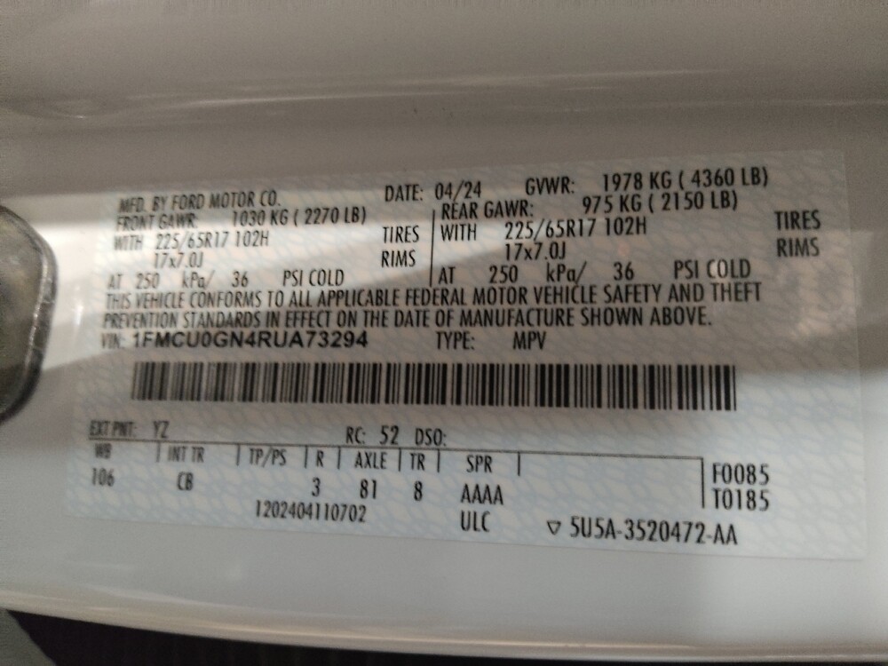 2024 Ford Escape in Fort Worth, TX 76116 - 18132048 33