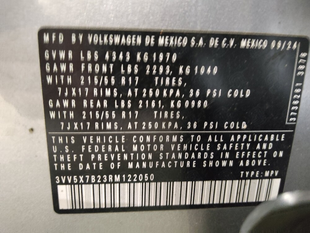 2024 Volkswagen Taos in Fort Worth, TX 76116 - 18132062 33