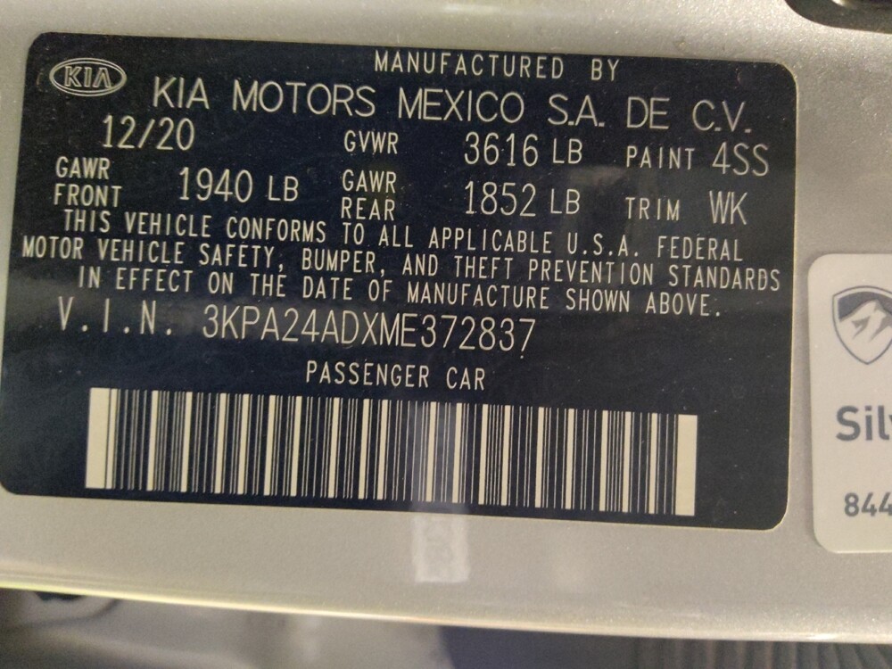 2021 Kia Rio in Tucson, AZ 85705 - 18132088 33