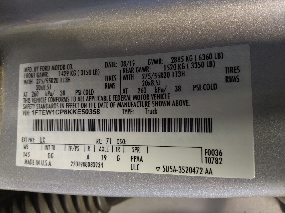 2019 Ford F150 in Glendale, AZ 85301 - 18132105 33