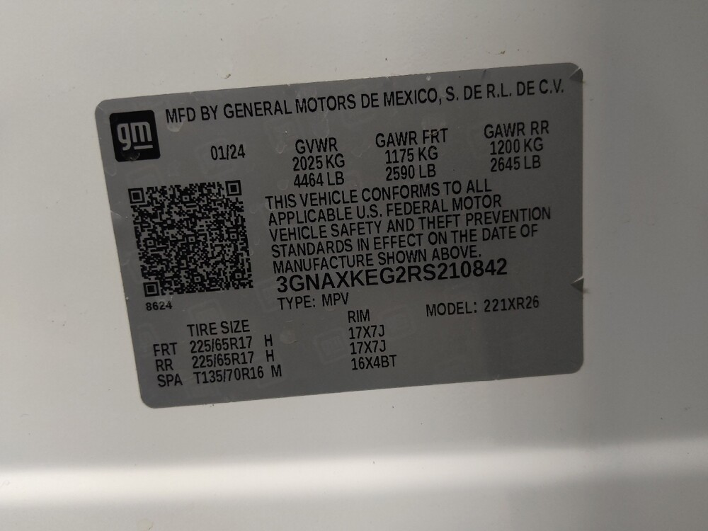 2024 Chevrolet Equinox in Macon, GA 31210 - 18132121 33