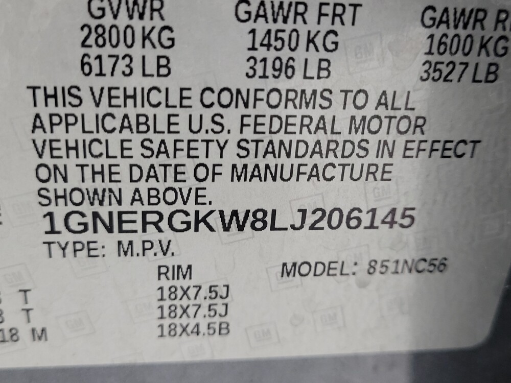 2020 Chevrolet Traverse in Las Vegas, NV 89102 - 18132126 33