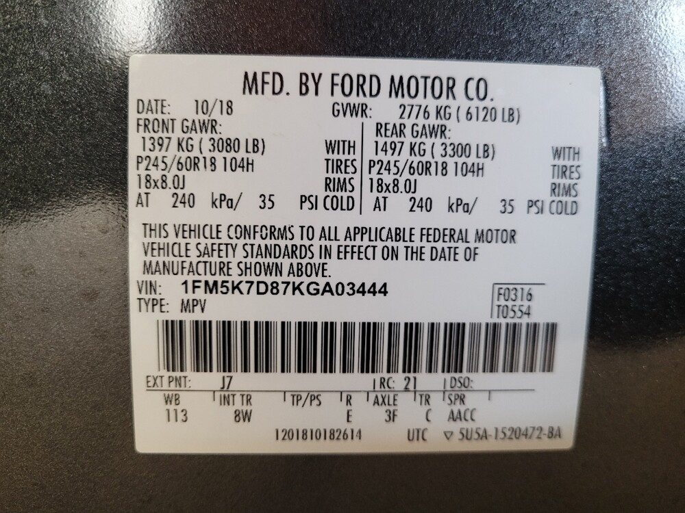 2019 Ford Explorer in Savannah, GA 31419 - 18132156 33