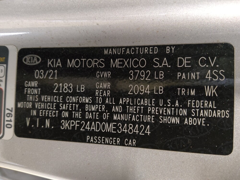 2021 Kia Forte in Savannah, GA 31419 - 18132157 33