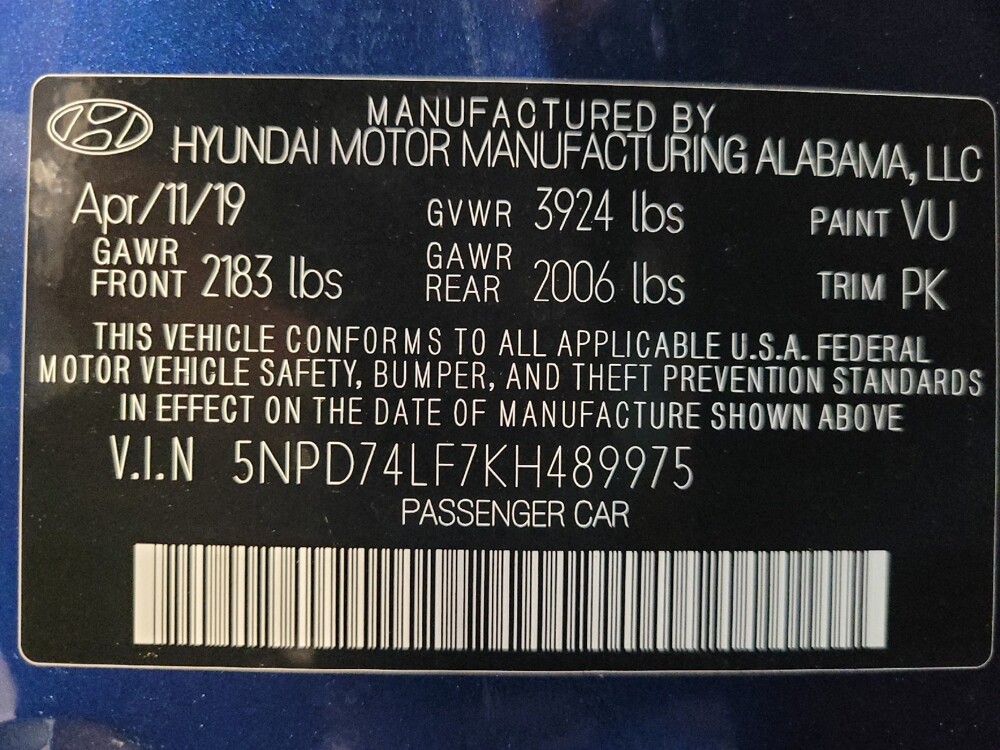 2019 Hyundai Elantra in Kissimmee, FL 34744 - 18132162 33