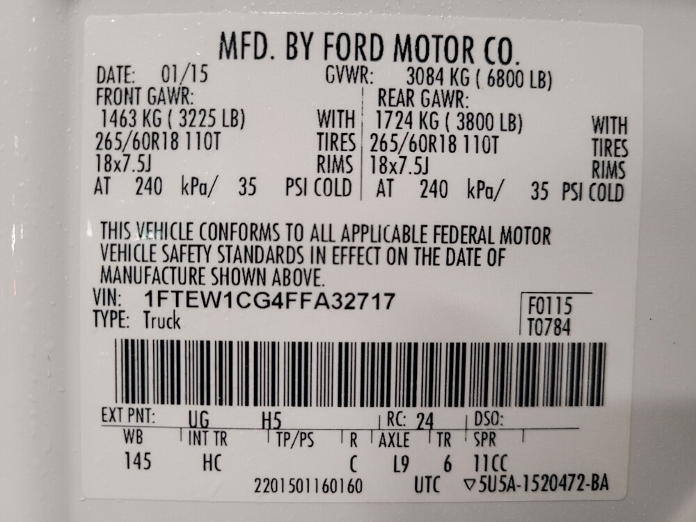 2015 Ford F150 in Savannah, GA 31419 - 18132164 33