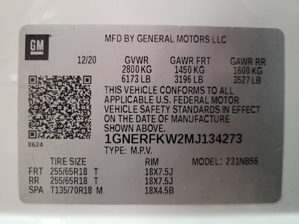 2021 Chevrolet Traverse in Ocala, FL 34471 - 18132165 33