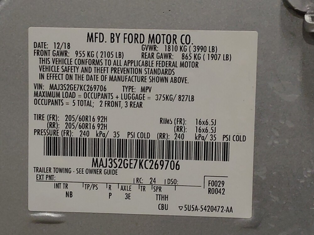 2019 Ford EcoSport in Jacksonville, FL 32210 - 18132166 33