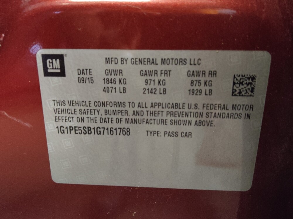 2016 Chevrolet Cruze in Raleigh, NC 27604 - 18132182 33