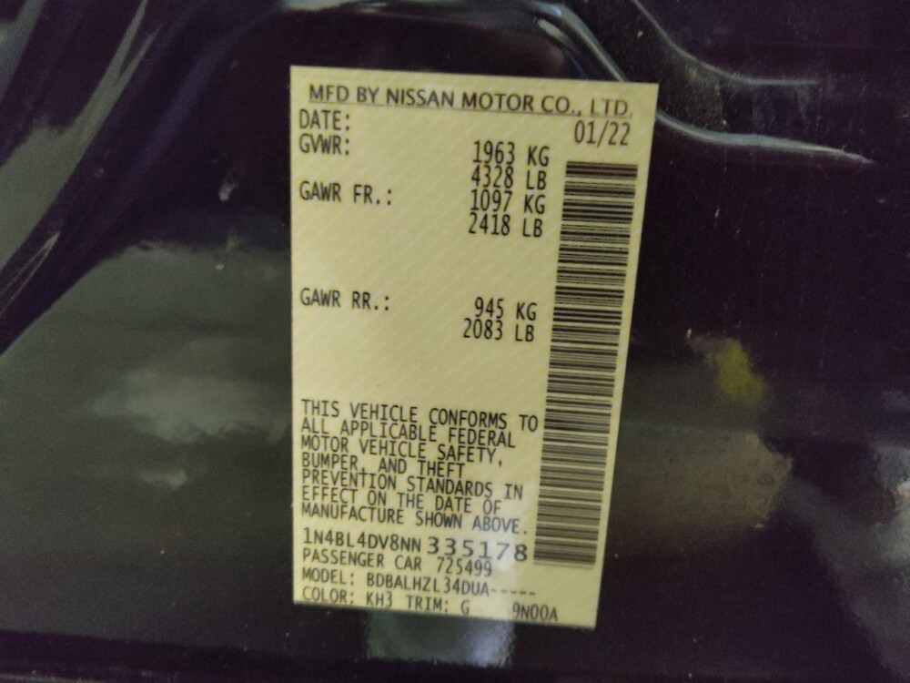 2022 Nissan Altima in Greenville, SC 29607 - 18132202 33