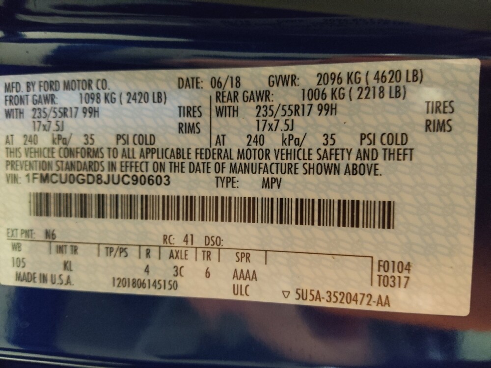 2018 Ford Escape in Charlotte, NC 28213 - 18132225 33