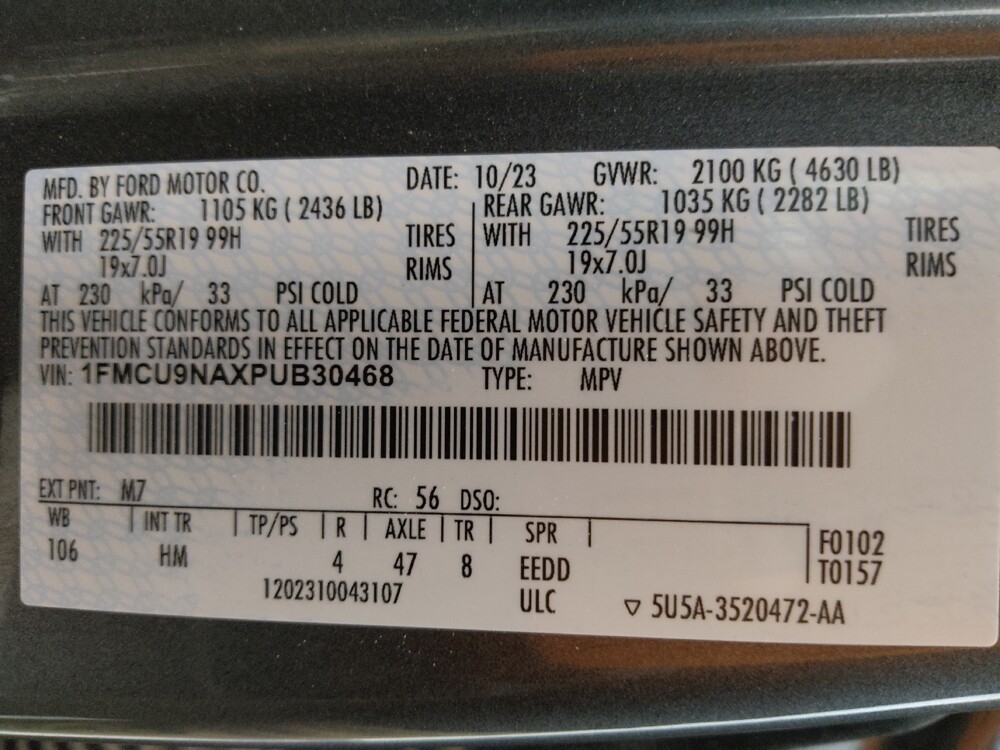 2023 Ford Escape in Albuquerque, NM 87123 - 18132250 33