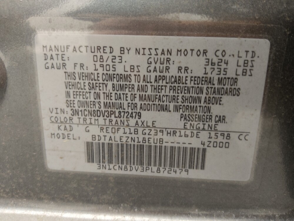 2023 Nissan Versa in Lakewood, CO 80215 - 18132251 33