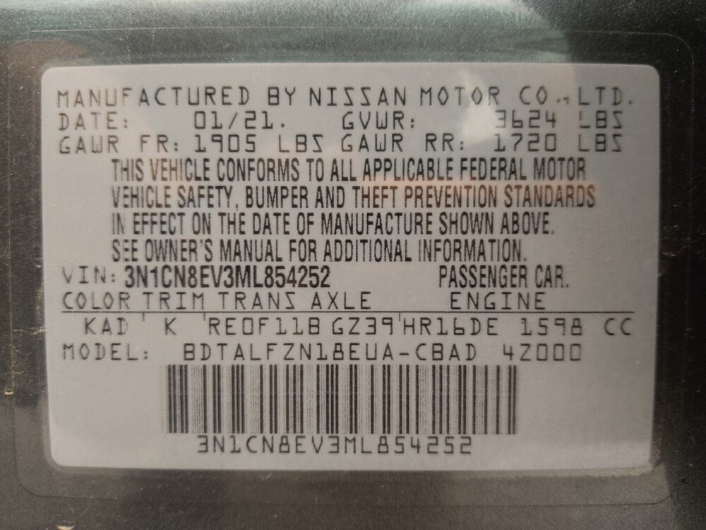 2021 Nissan Versa in Denver, CO 80012 - 18132258 33