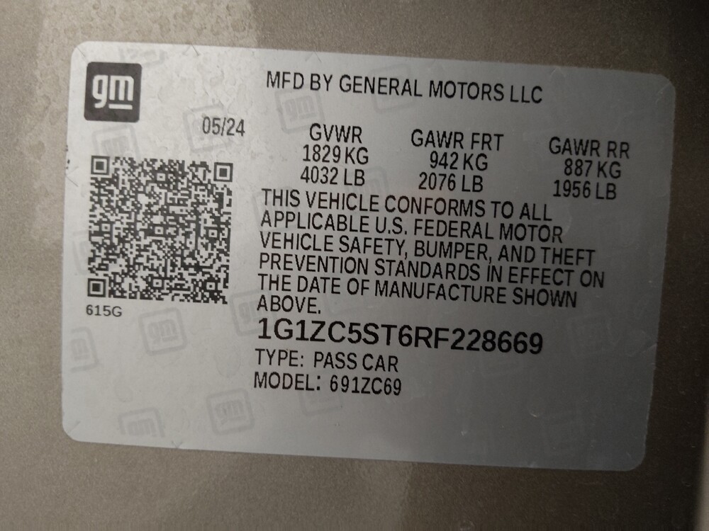 2024 Chevrolet Malibu in Albuquerque, NM 87123 - 18132260 33