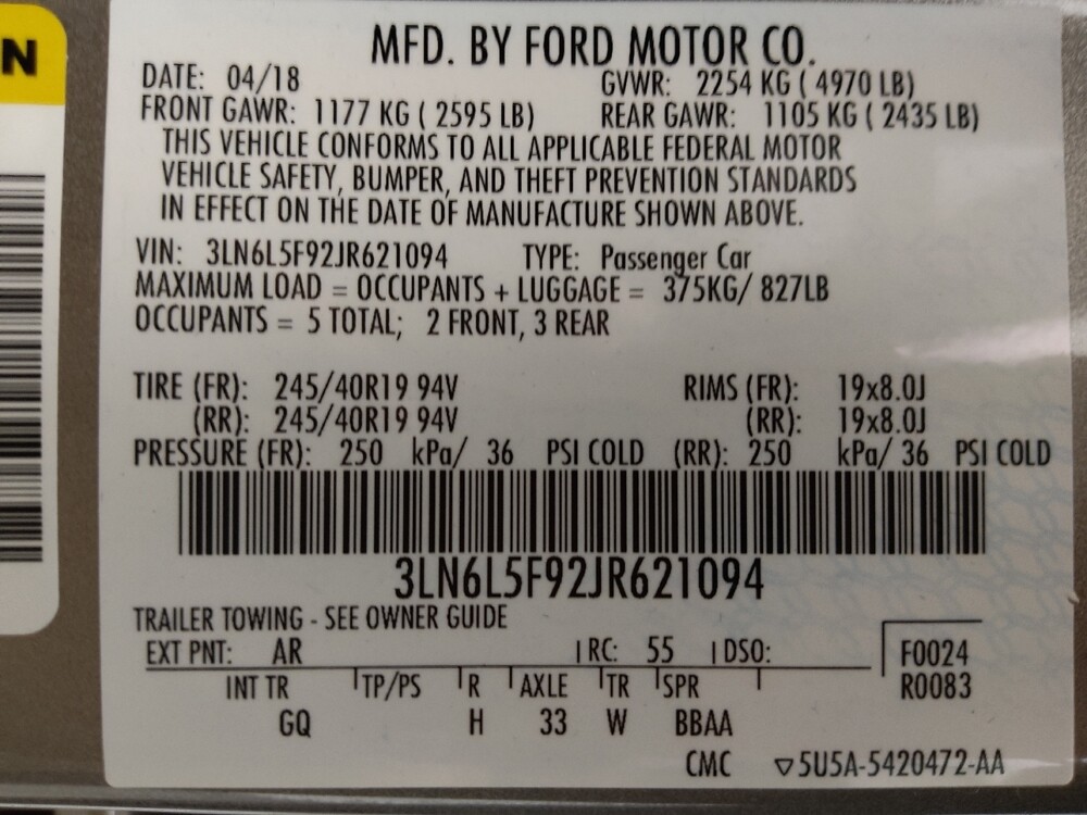 2018 Lincoln MKZ in Albuquerque, NM 87123 - 18132261 33