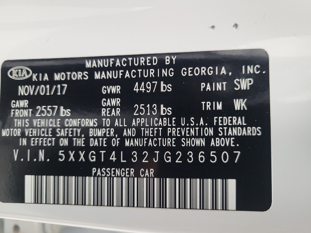 2018 Kia Optima in Memphis, TN 38115 - 18132270 33