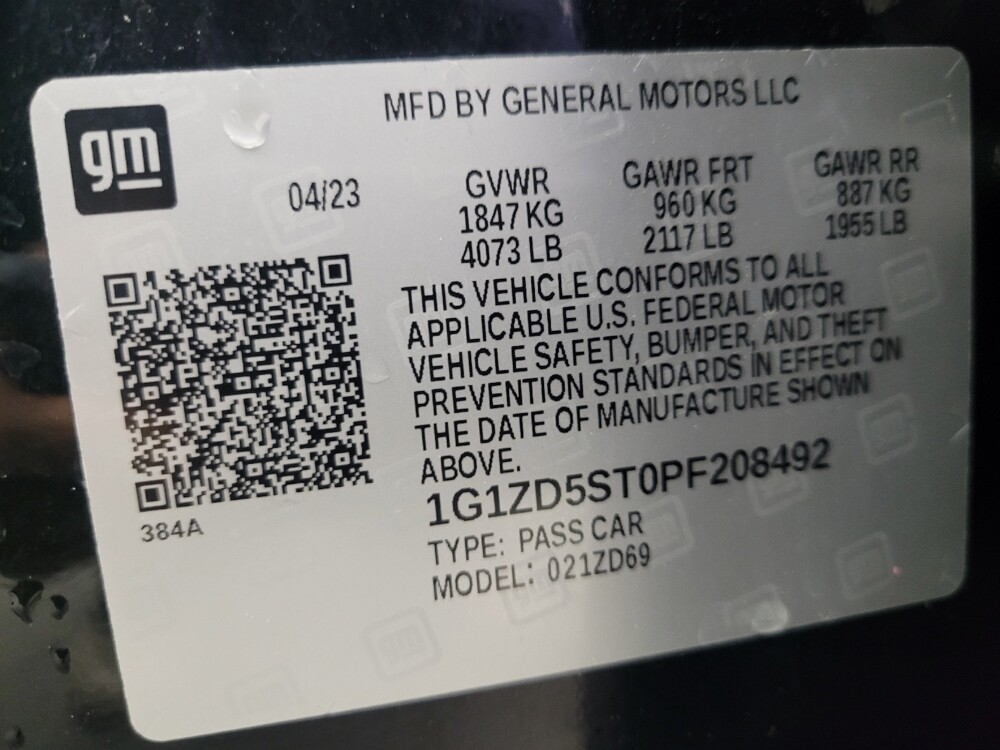 2023 Chevrolet Malibu in Madison, TN 37115 - 18132277 33