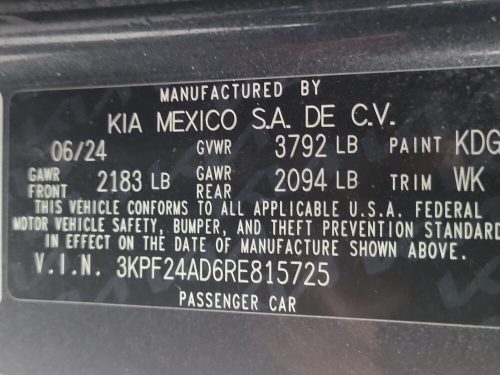 2024 Kia Forte in Memphis, TN 38128 - 18132291 33