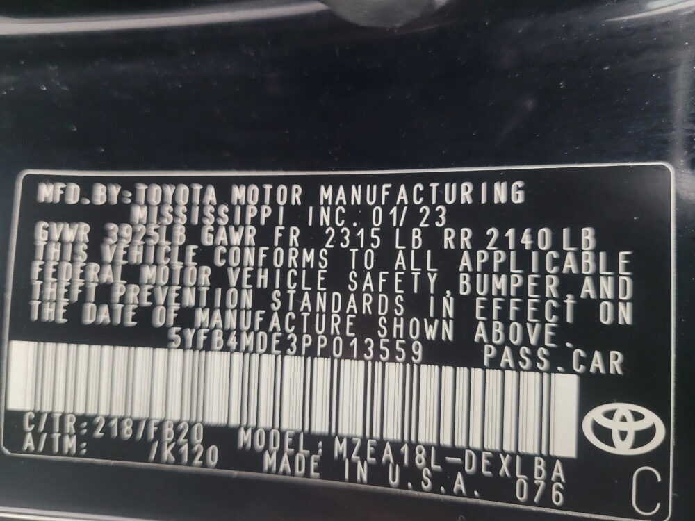 2023 Toyota Corolla in Madison, TN 37115 - 18132293 33