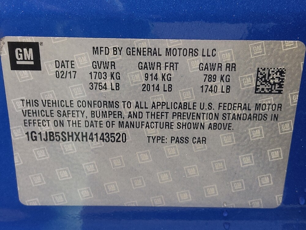 2017 Chevrolet Sonic in Round Rock, TX 78664 - 18132316 33