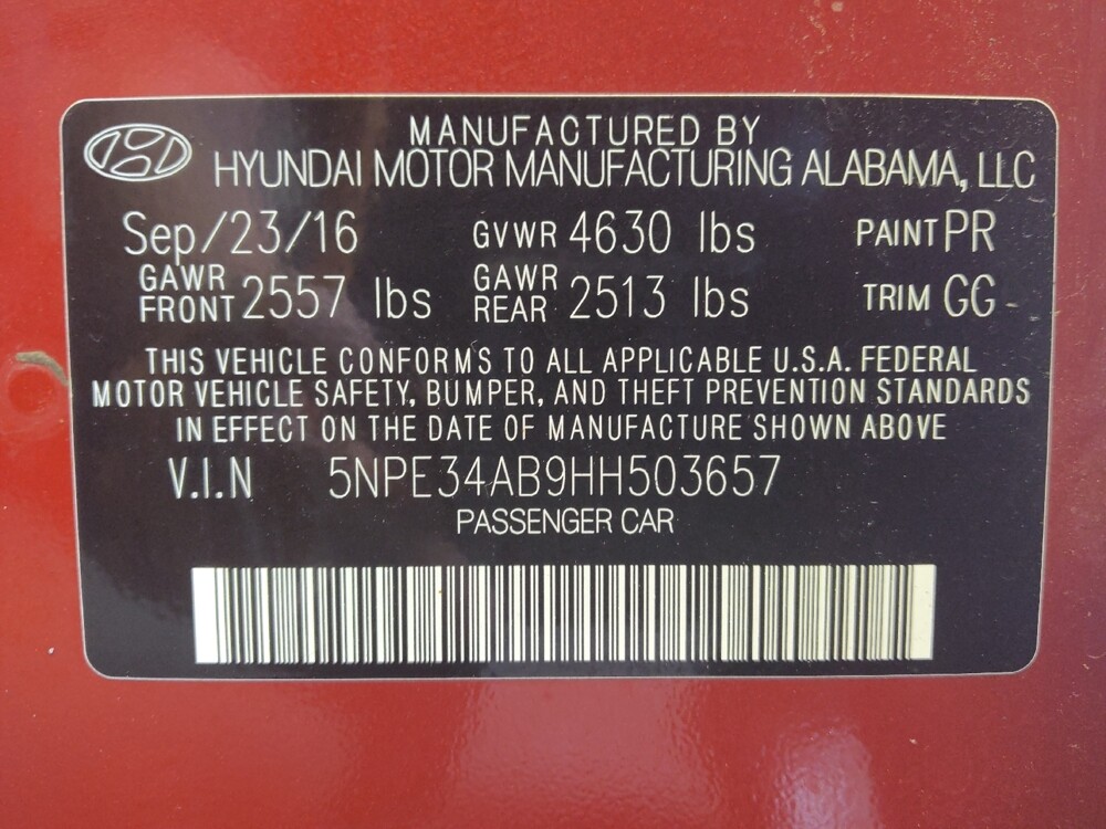 2017 Hyundai Sonata in Live Oak, TX 78233 - 18132328 33