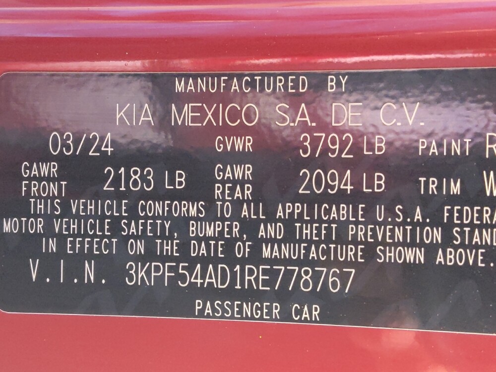 2024 Kia Forte in Houston, TX 77034 - 18132332 33