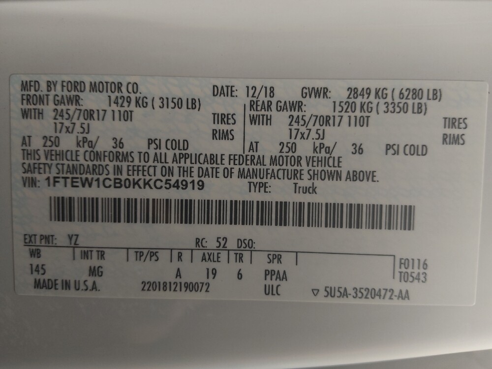 2019 Ford F150 in Live Oak, TX 78233 - 18132335 33