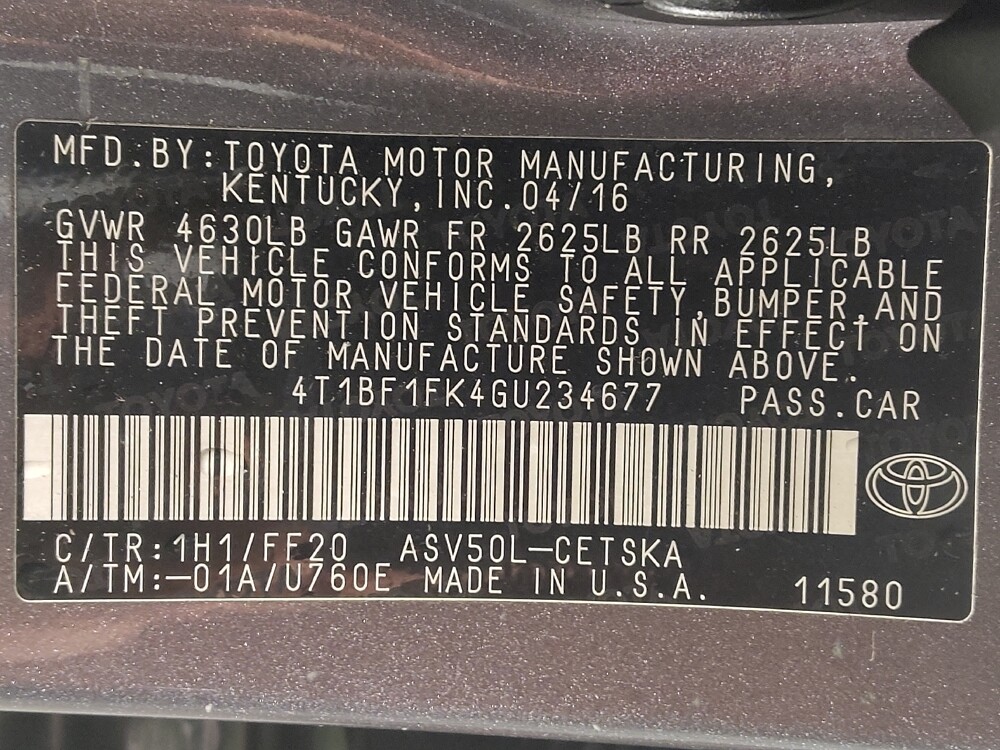 2016 Toyota Camry in Houston, TX 77060 - 18132344 33