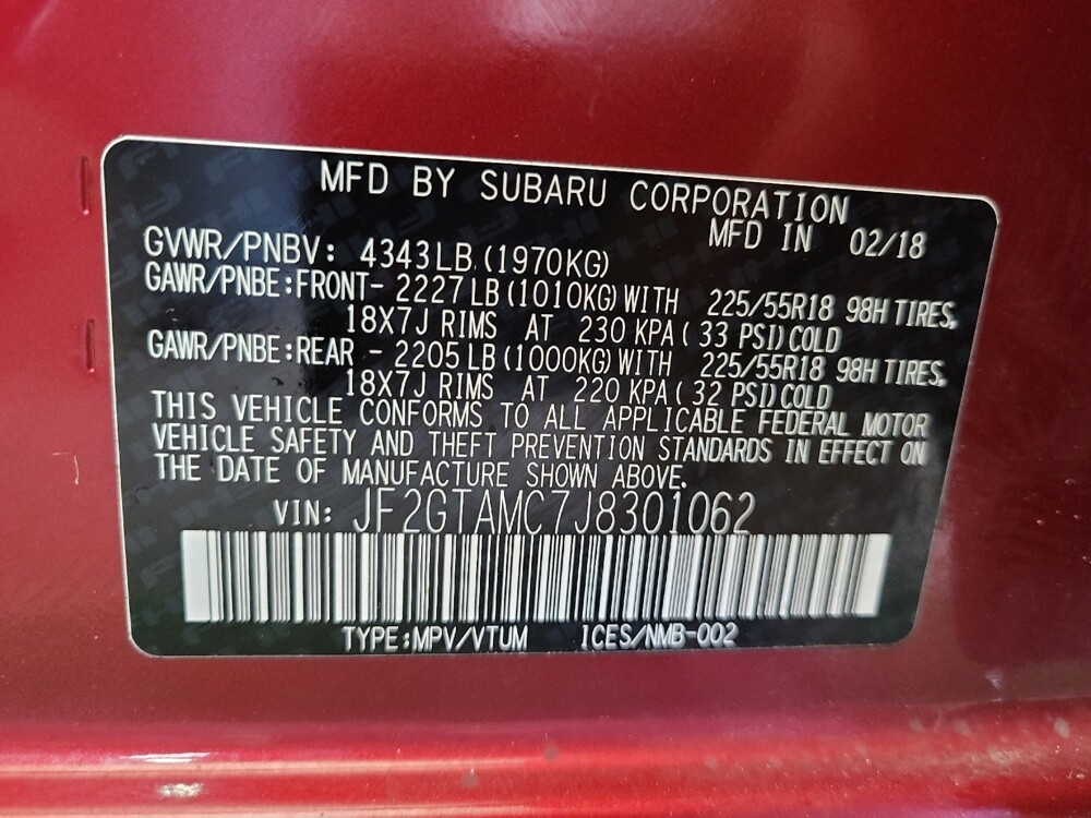 2018 Subaru Crosstrek in Fairfield, OH 45014 - 18132354 33