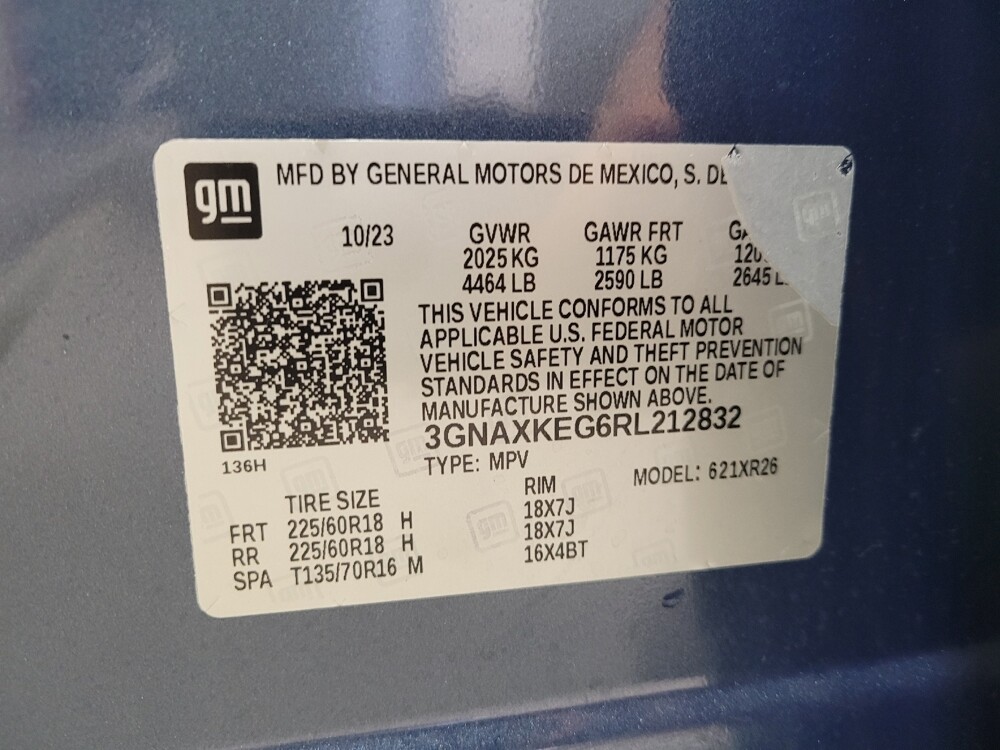 2024 Chevrolet Equinox in Fairfield, OH 45014 - 18132360 33