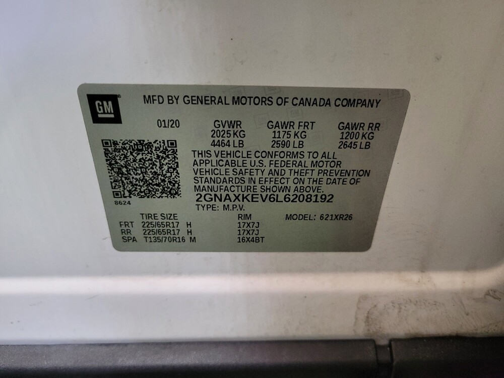 2020 Chevrolet Equinox in Columbus, OH 43228 - 18132364 33