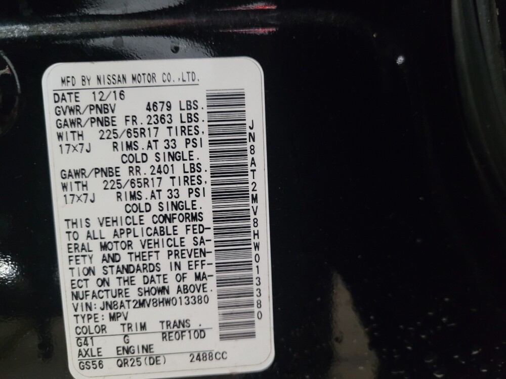 2017 Nissan Rogue in Glen Burnie, MD 21061 - 18132379 33